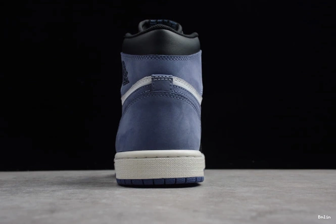 Bmlin 1 Retro 555088-115 High OG Jordan Moon Air Blue 0823